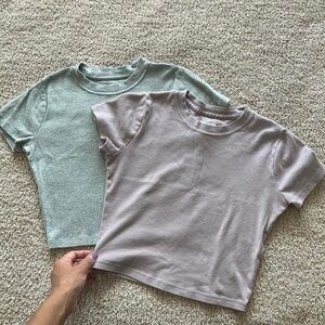 Hollister Cotton Crop Top Bundle